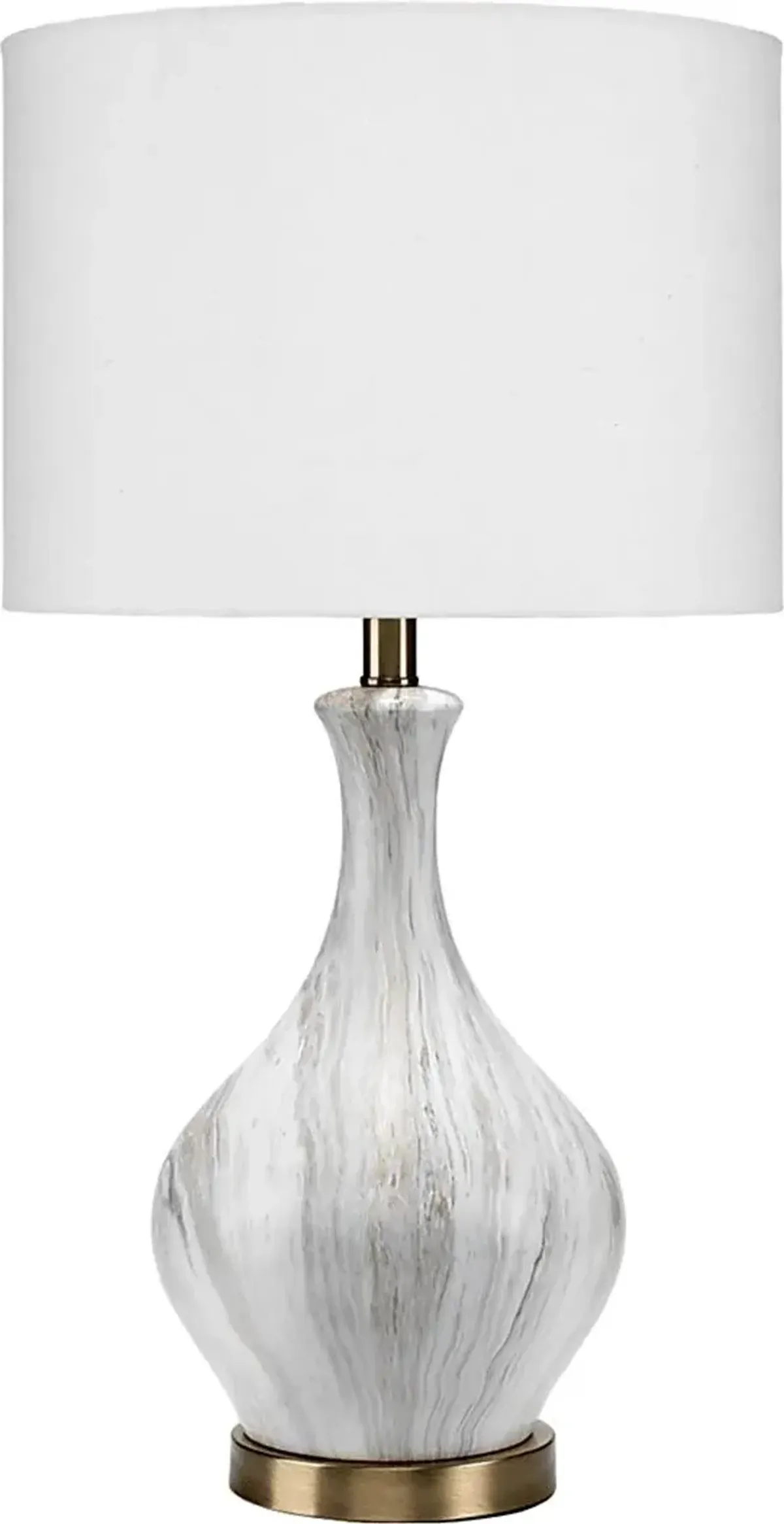 Maureen Summit White Lamp