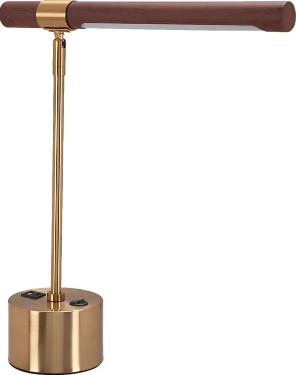 Riddle Lane Brass Lamp