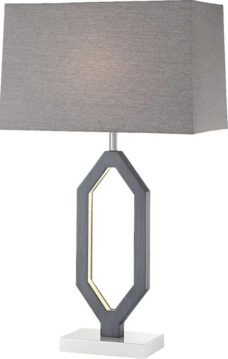 Guejito Gate Gray Table Lamp