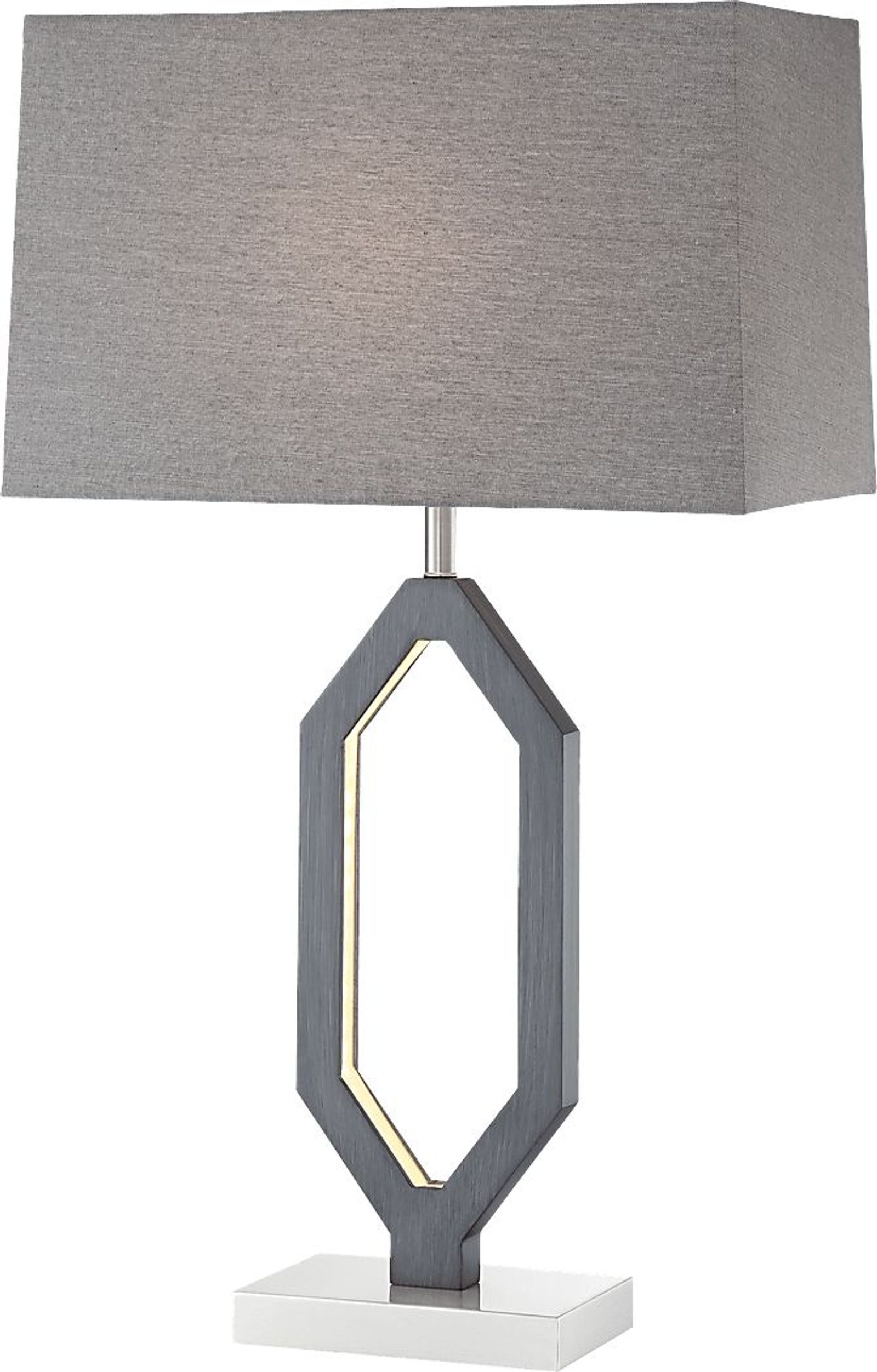 Guejito Gate Gray Table Lamp