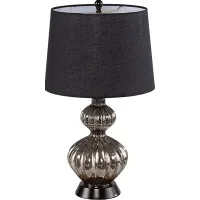 Valview Black Table Lamp