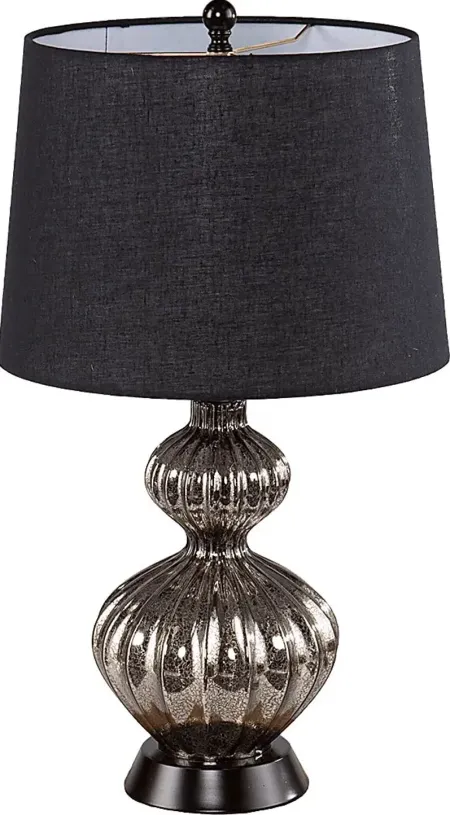 Valview Black Table Lamp