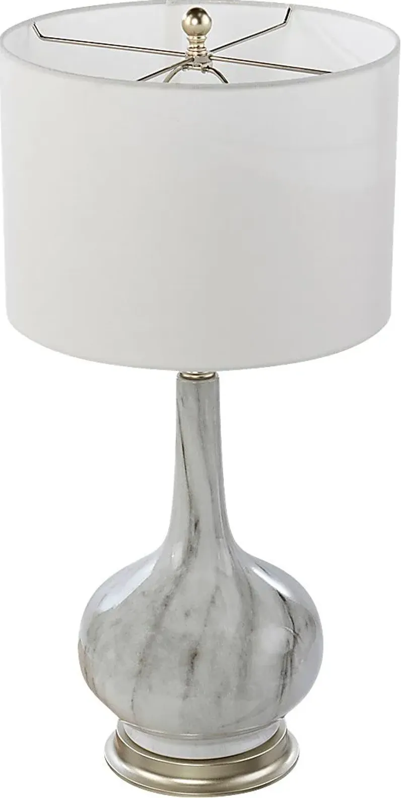 Balnor White Table Lamp