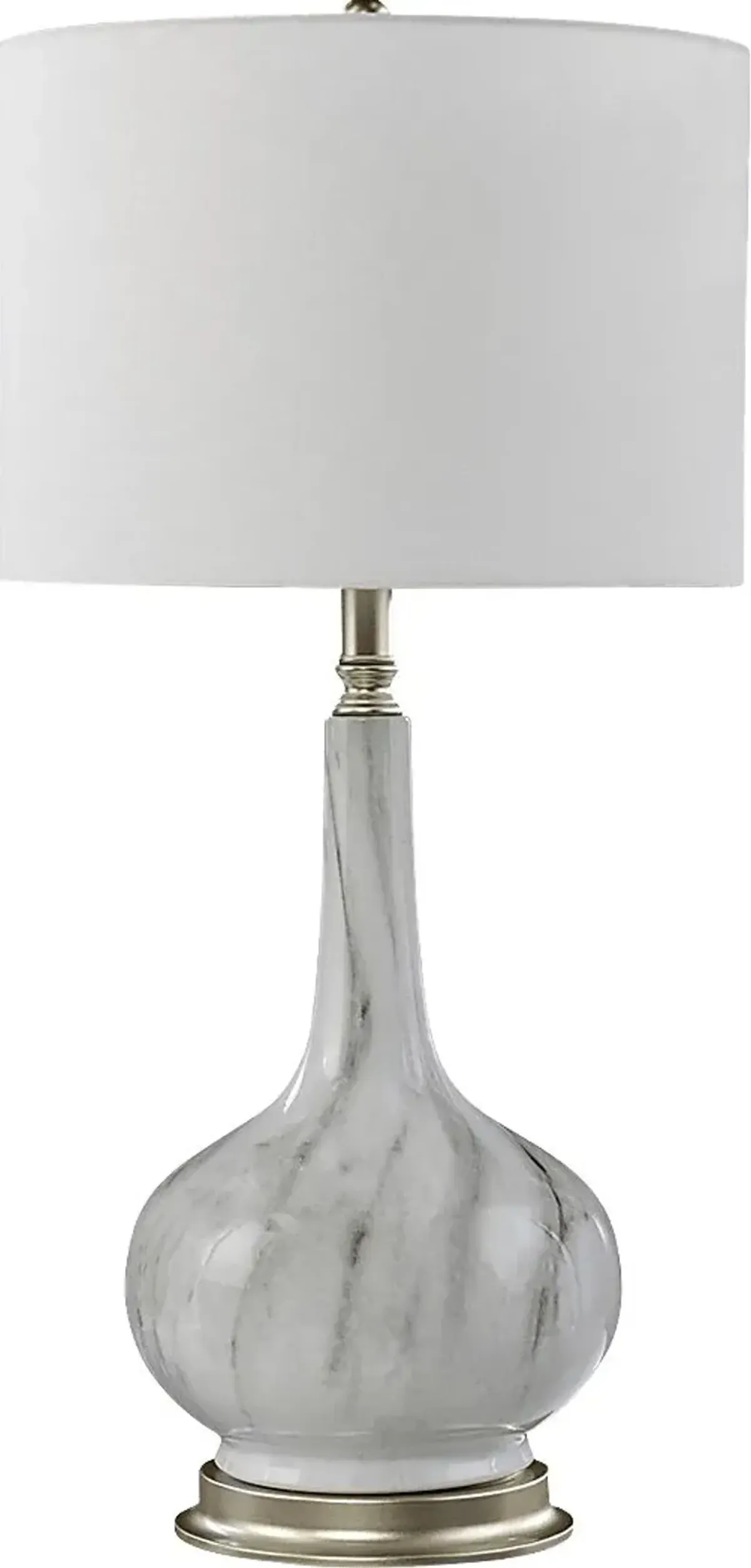 Balnor White Table Lamp