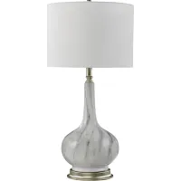 Balnor White Table Lamp