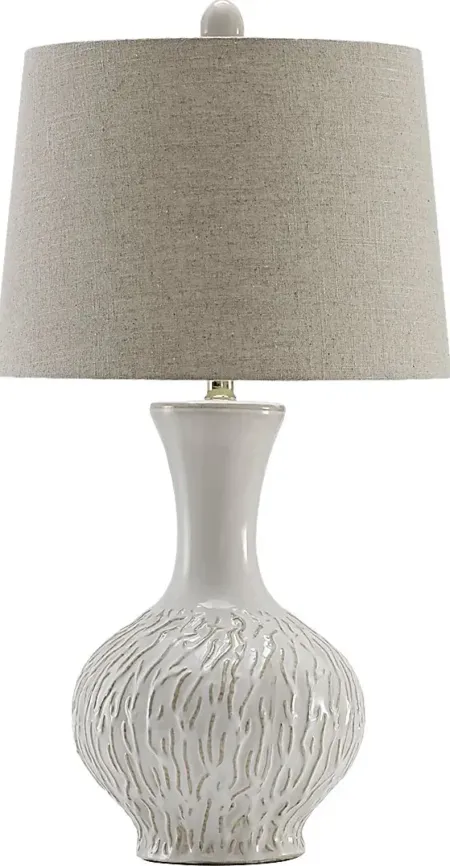 Coral Reef White Lamp