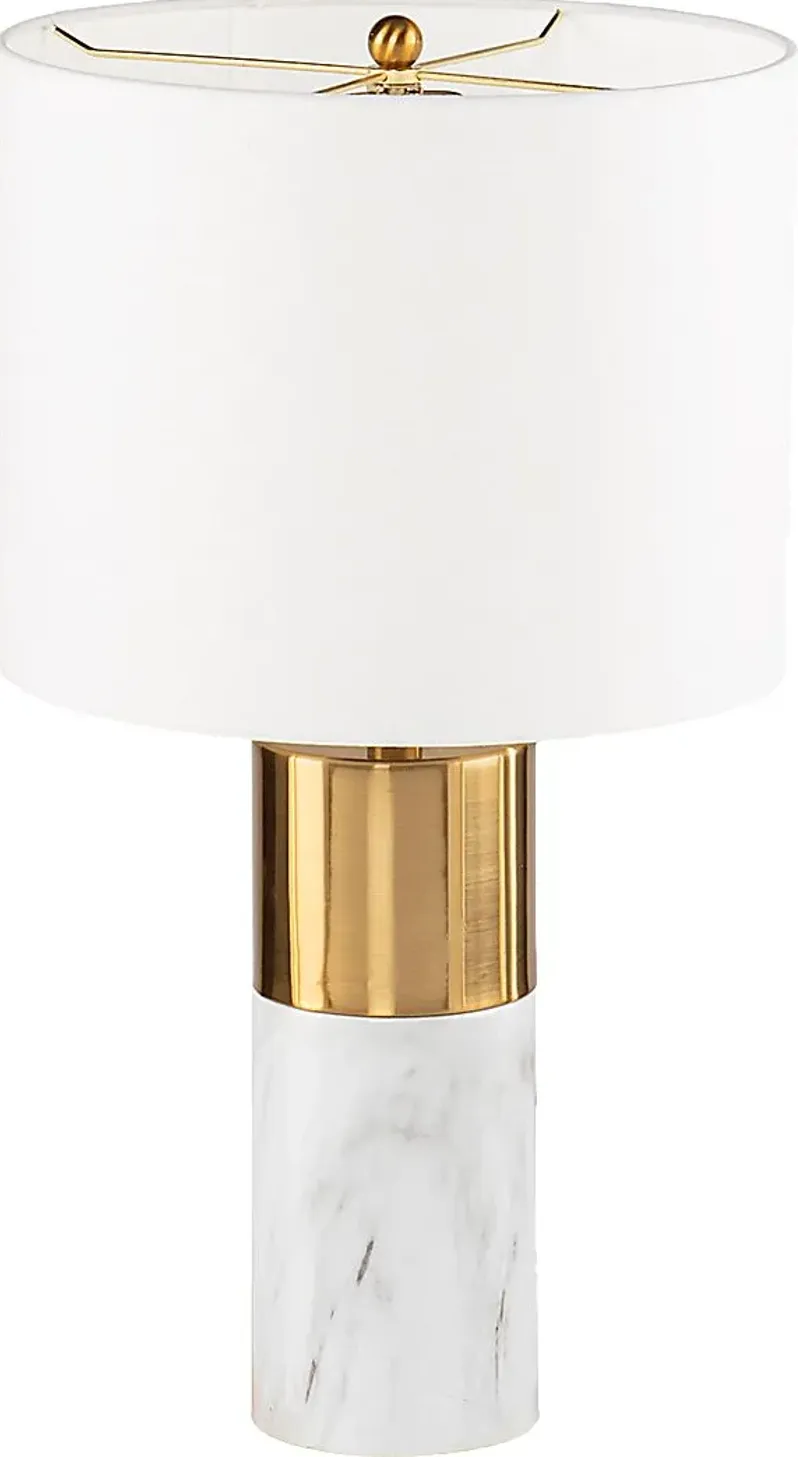 Treymore White Table Lamp