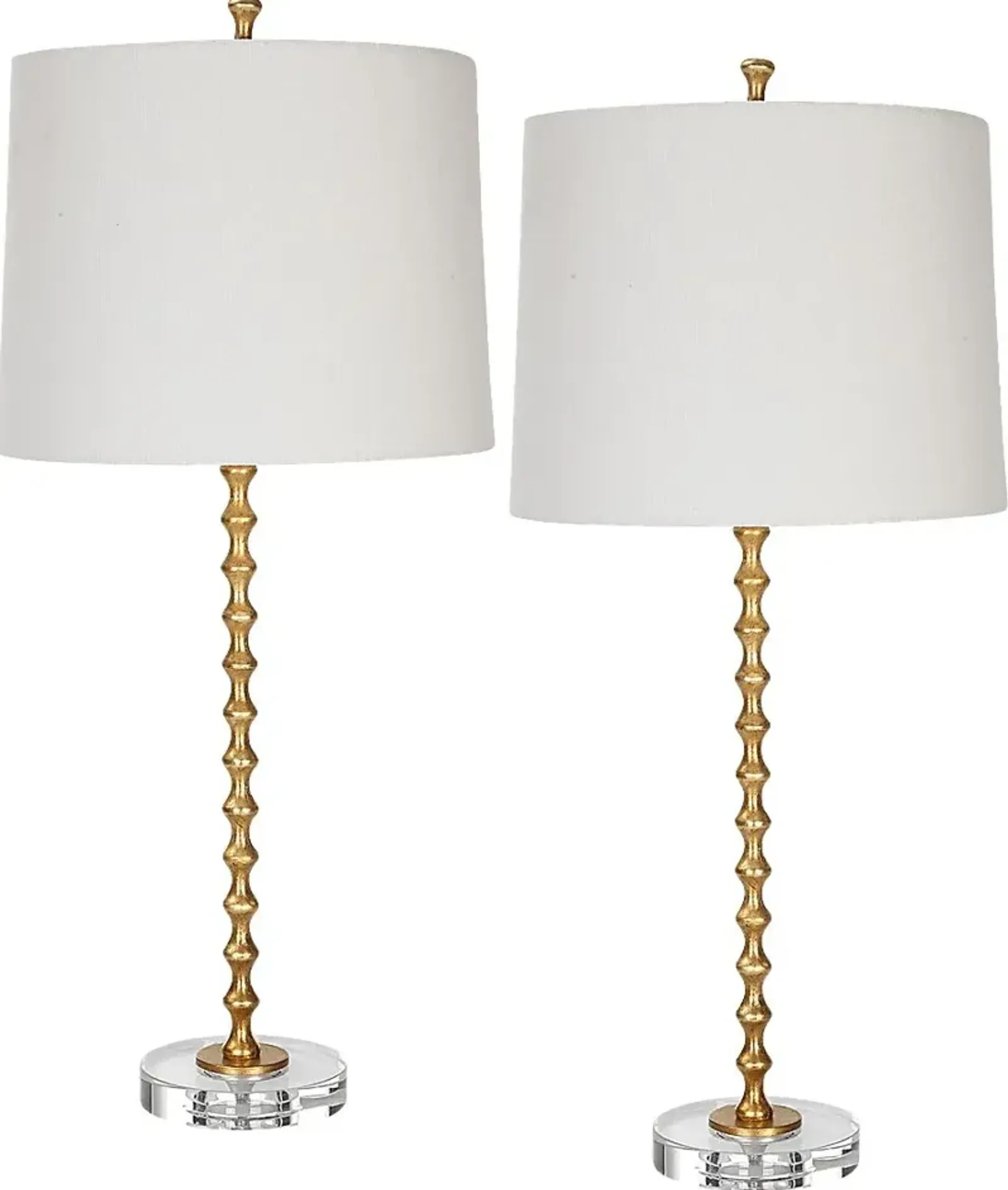 Velarde Way Gold Lamp, Set of 2