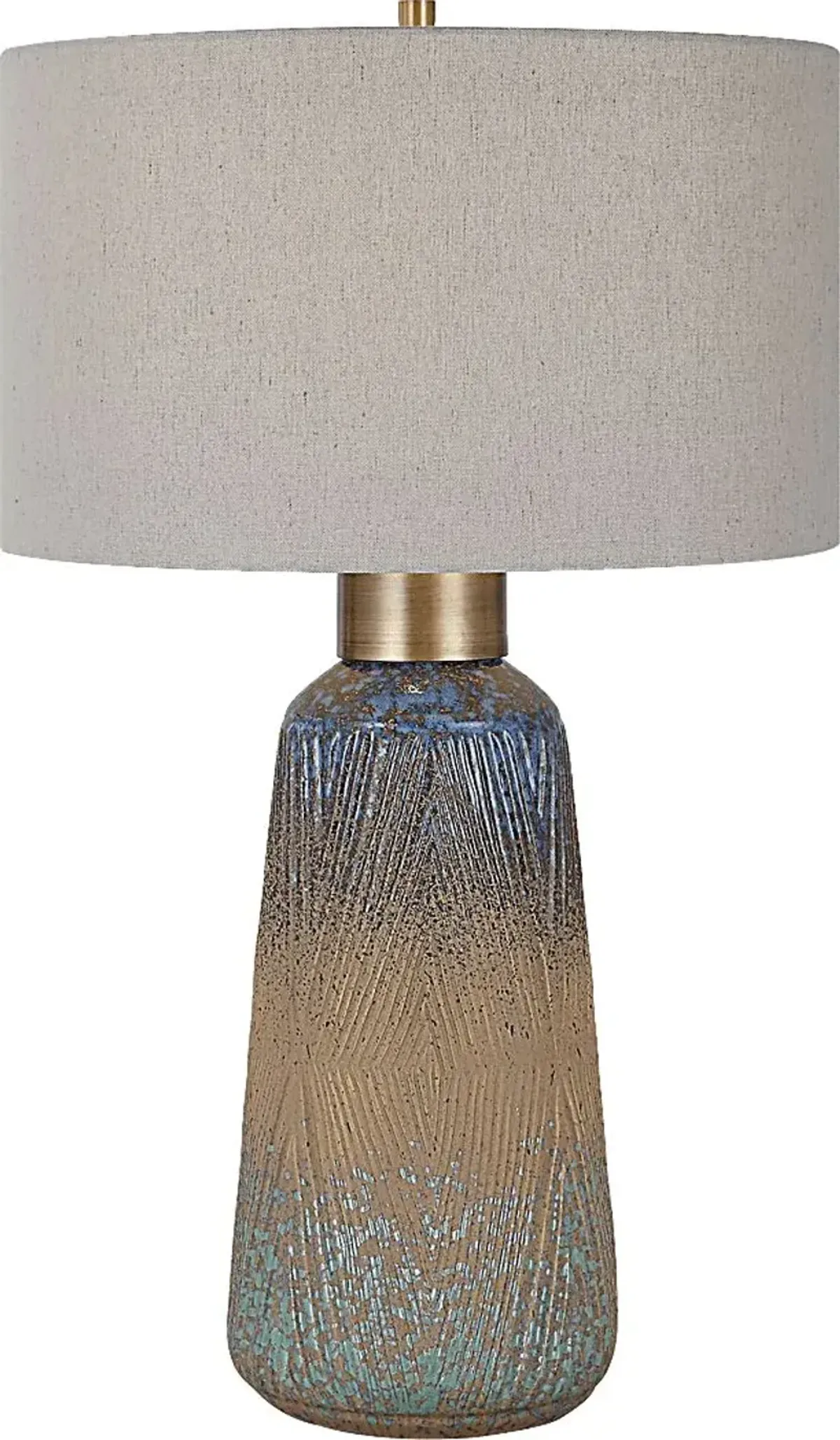 Silas Loop Blue Lamp