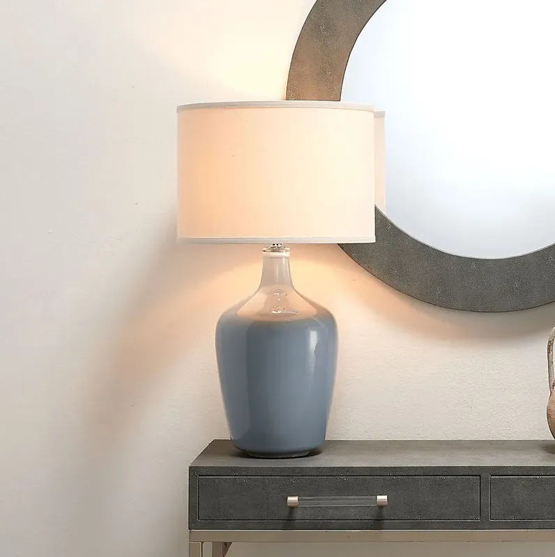 Pelto Cave Gray Lamp