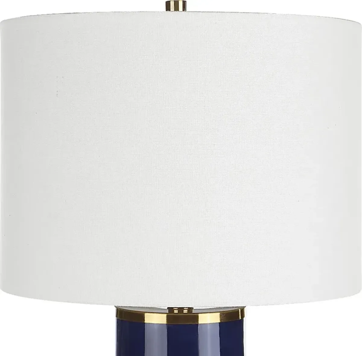 Valesca Circle Blue Lamp