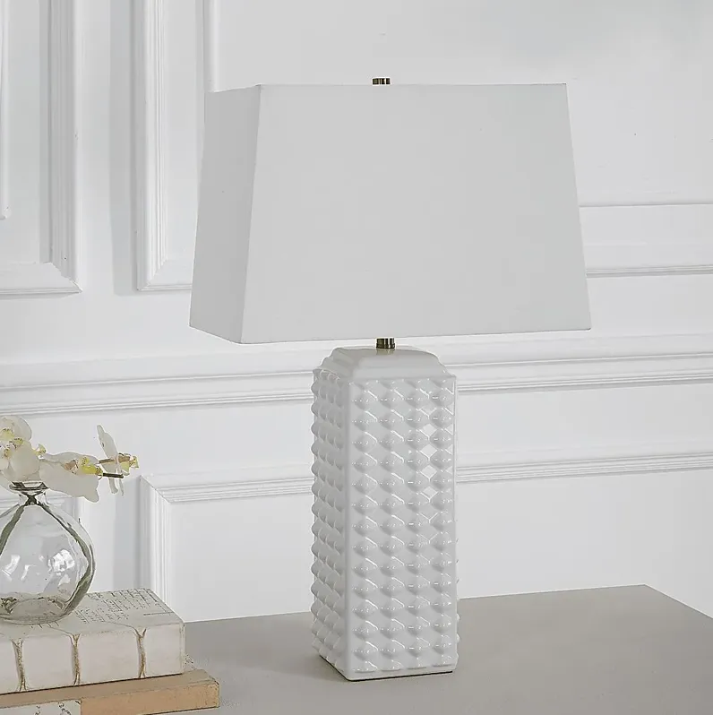 Foxglen Home White Lamp