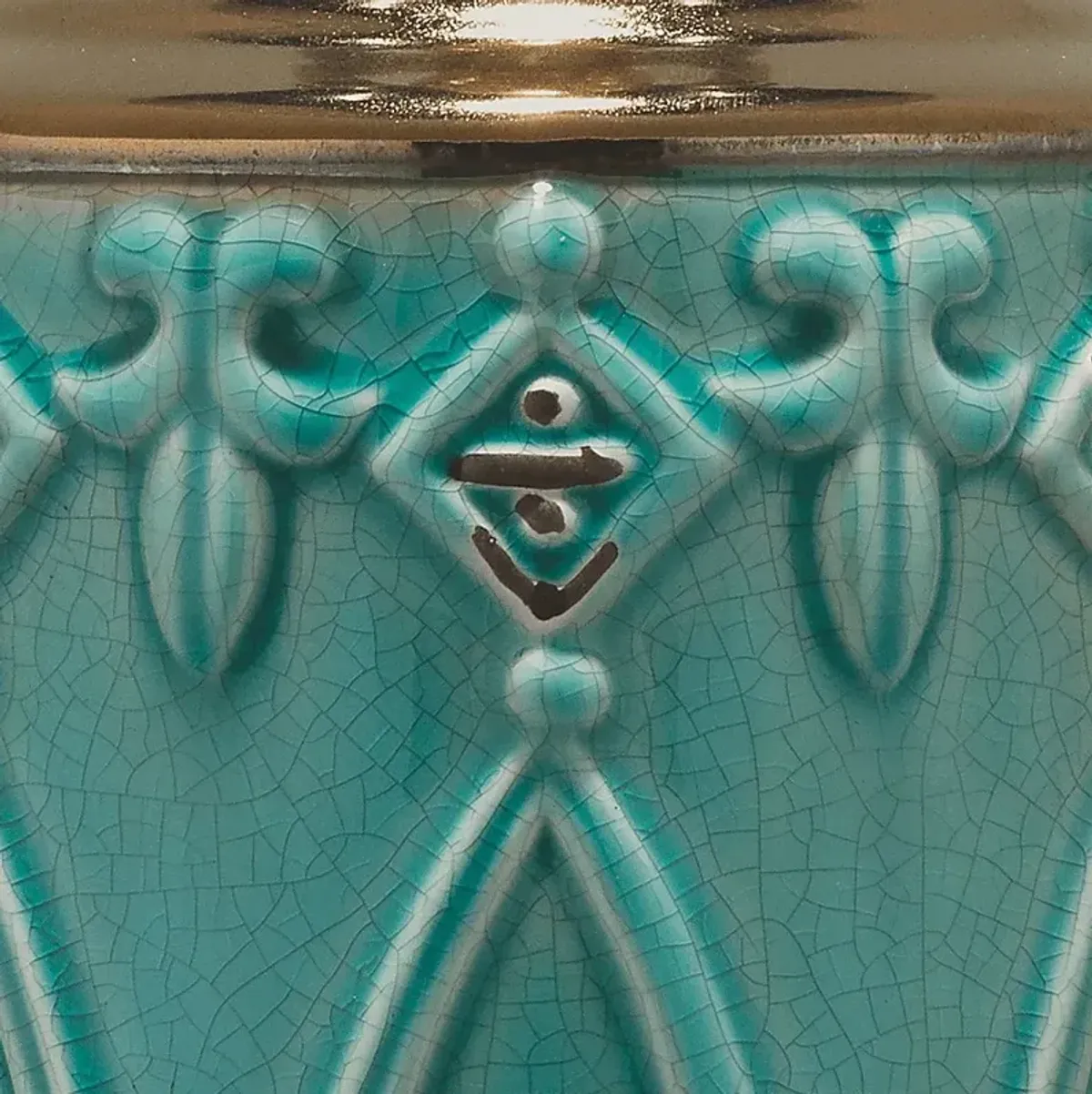 Ullman Way Turquoise Lamp