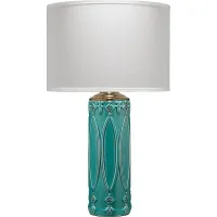 Ullman Way Turquoise Lamp