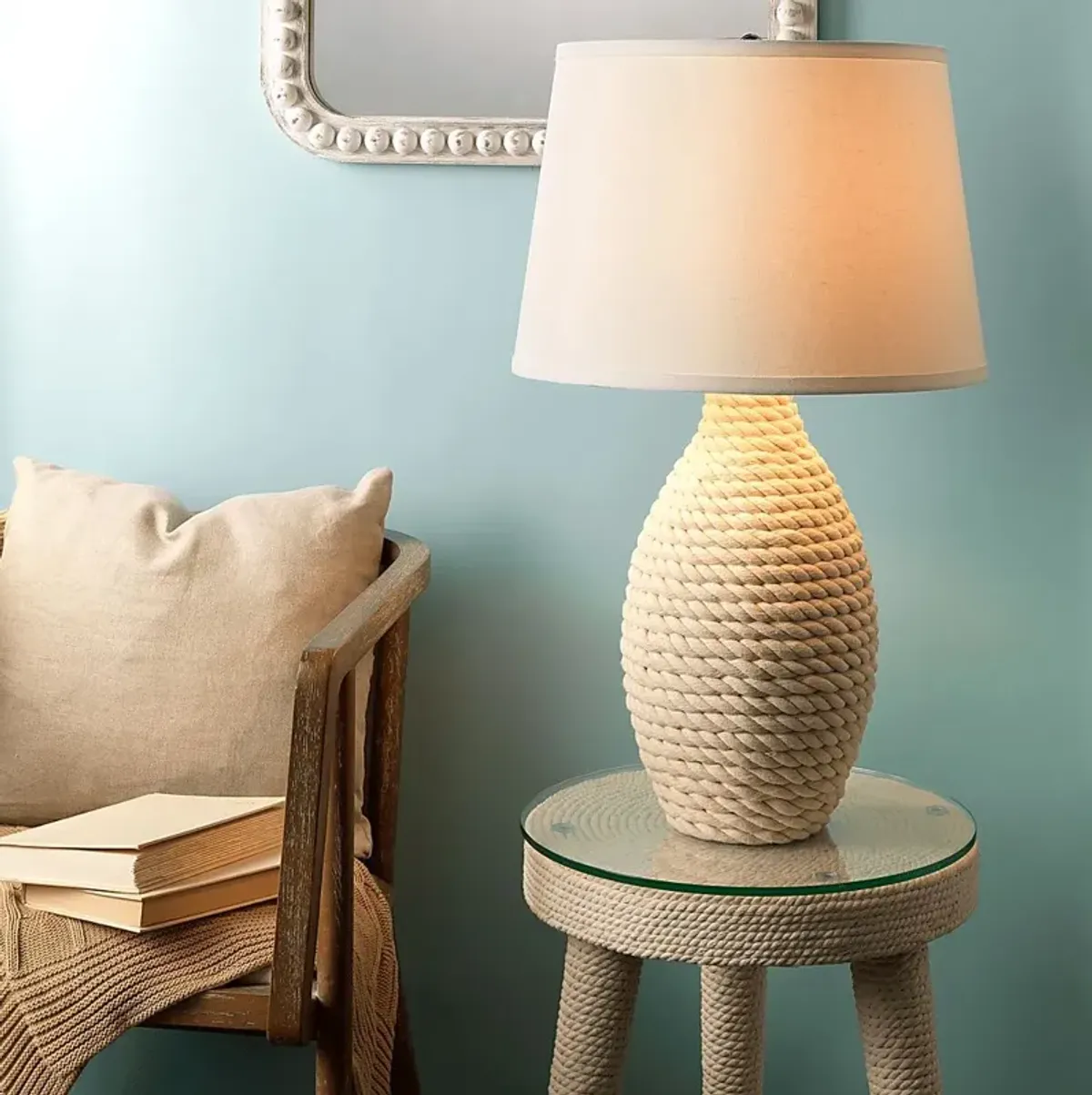 Rolland Isle Ivory Lamp