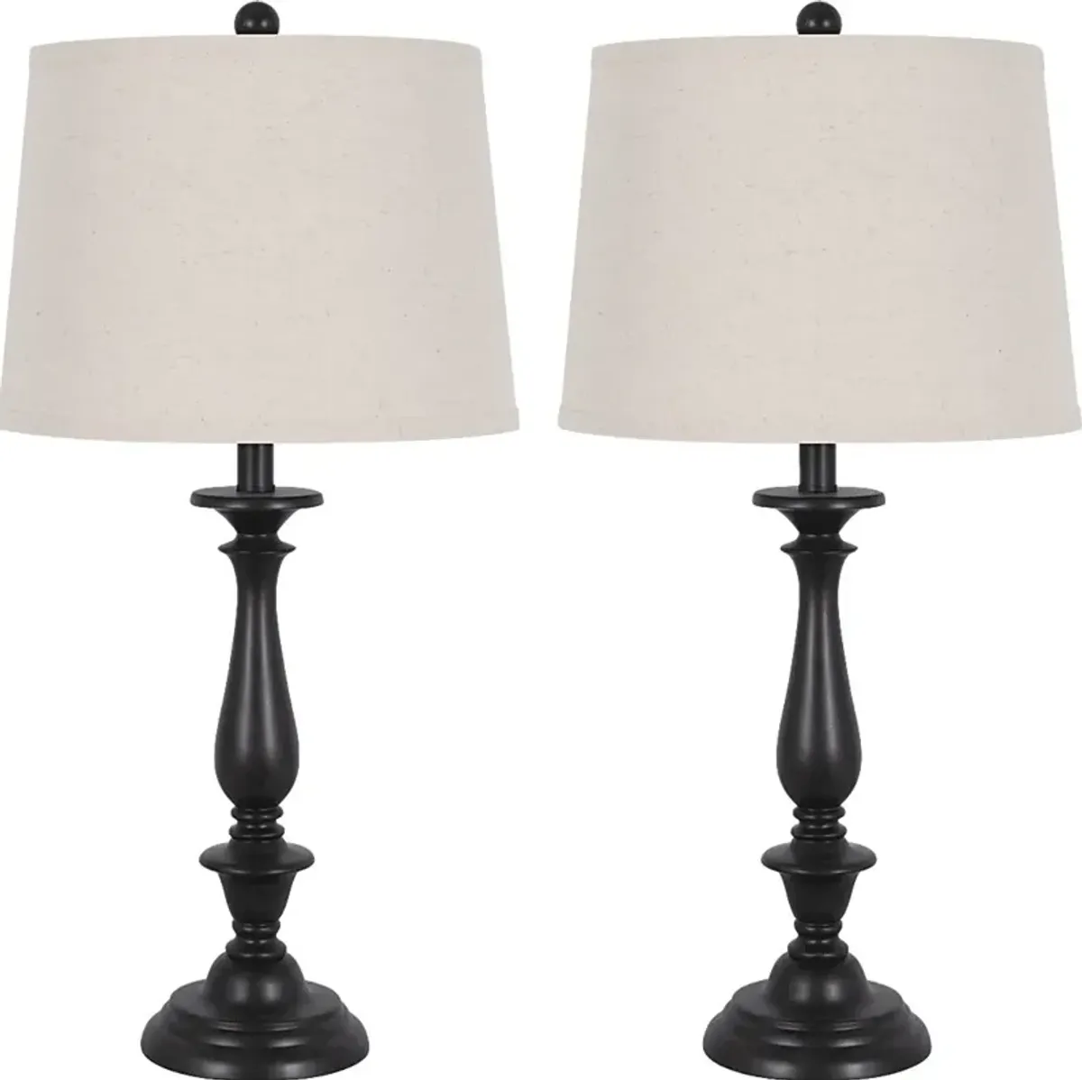 Huron Way Brown Lamp, Set of 2