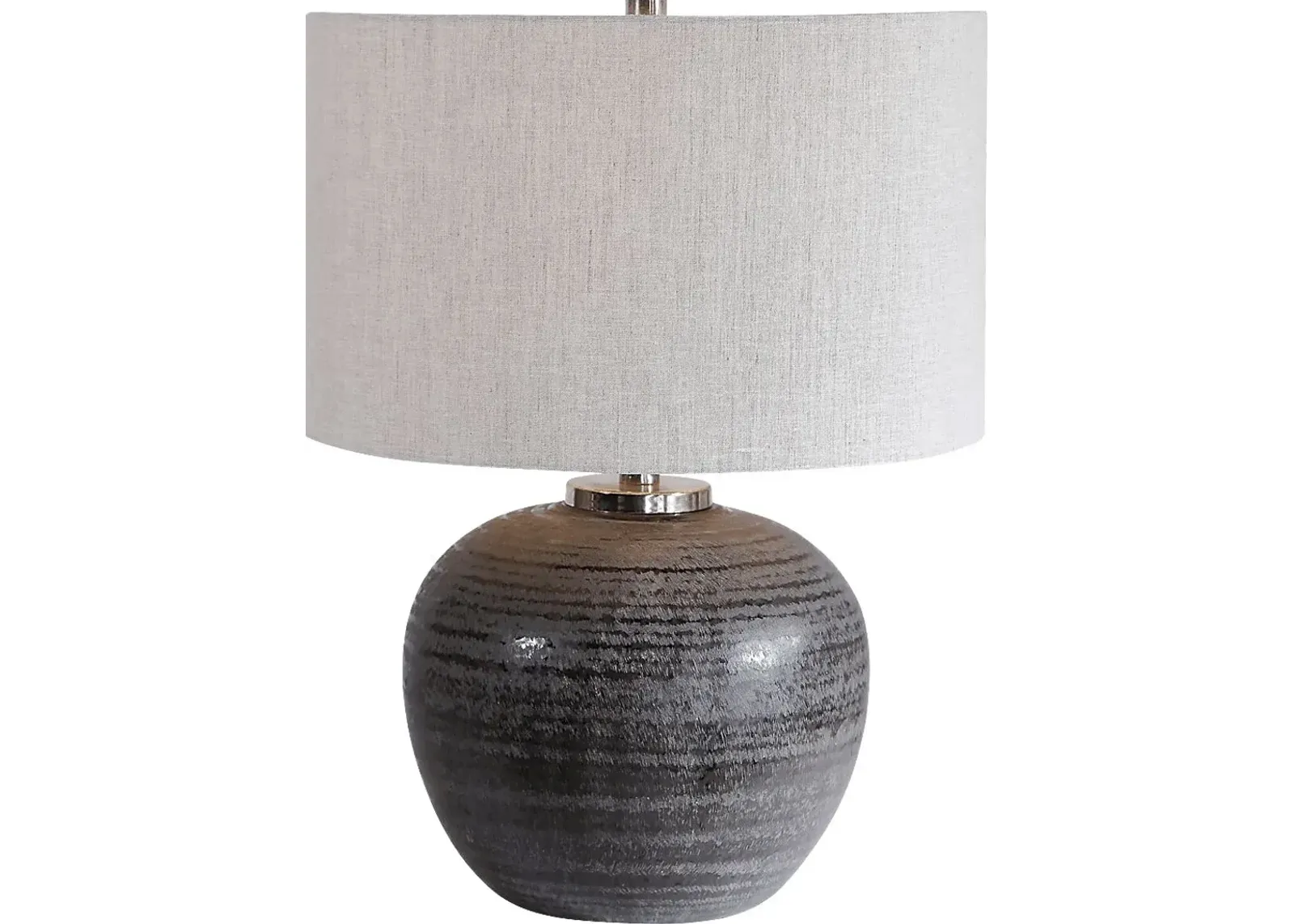 Xavier Way Gray Lamp