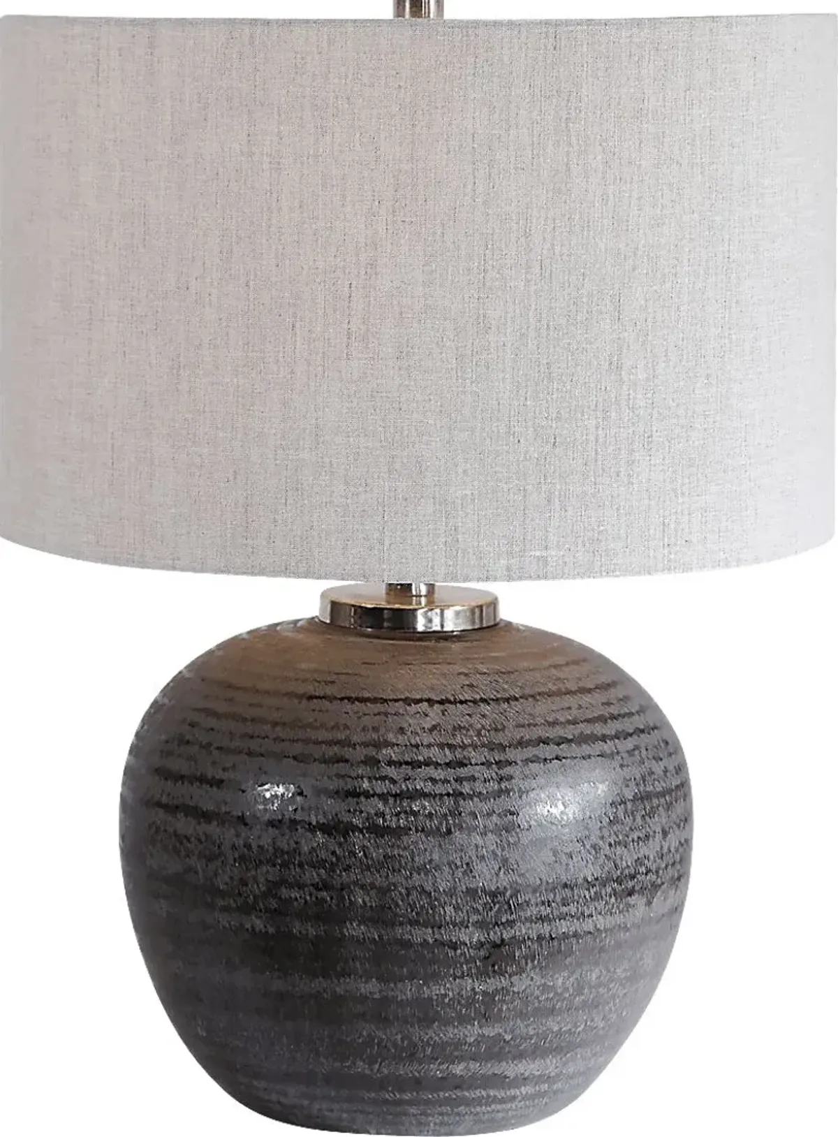 Xavier Way Gray Lamp