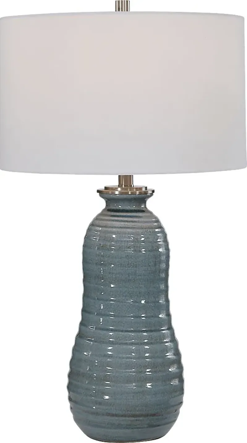 Maeve Court Blue Lamp