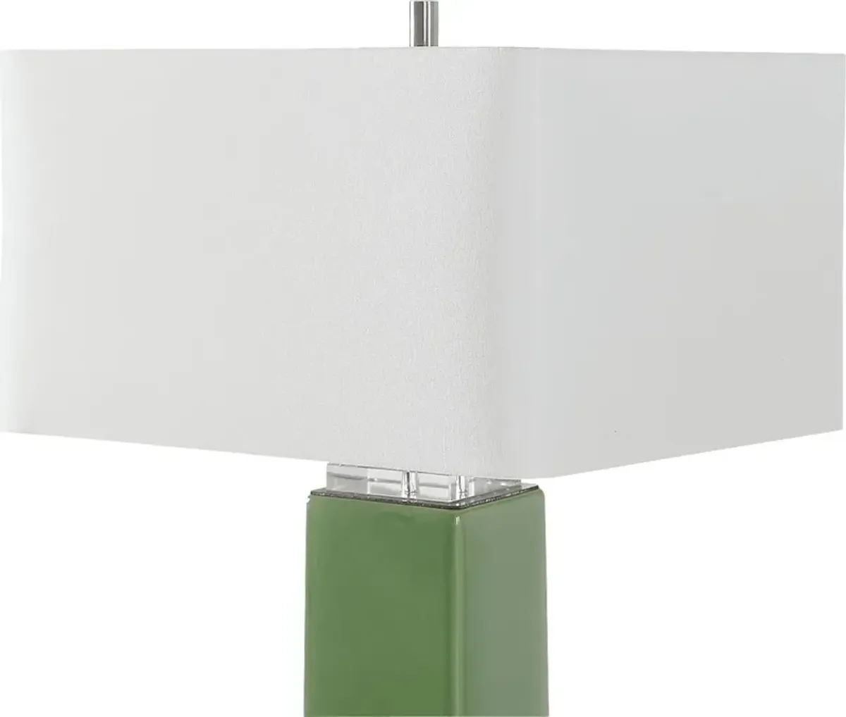 Zion Boulevard Green Lamp