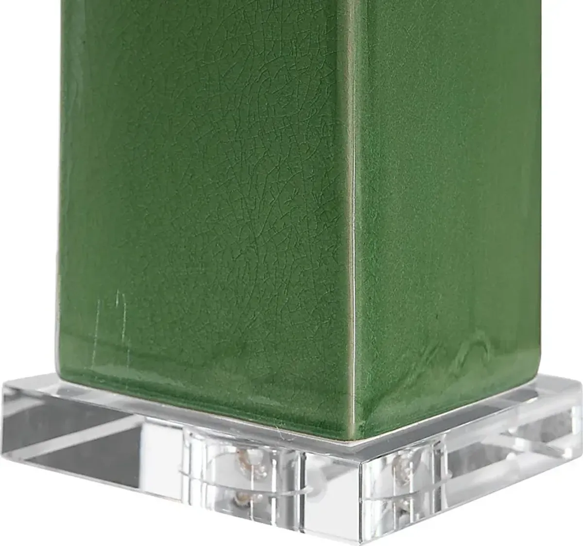 Zion Boulevard Green Lamp