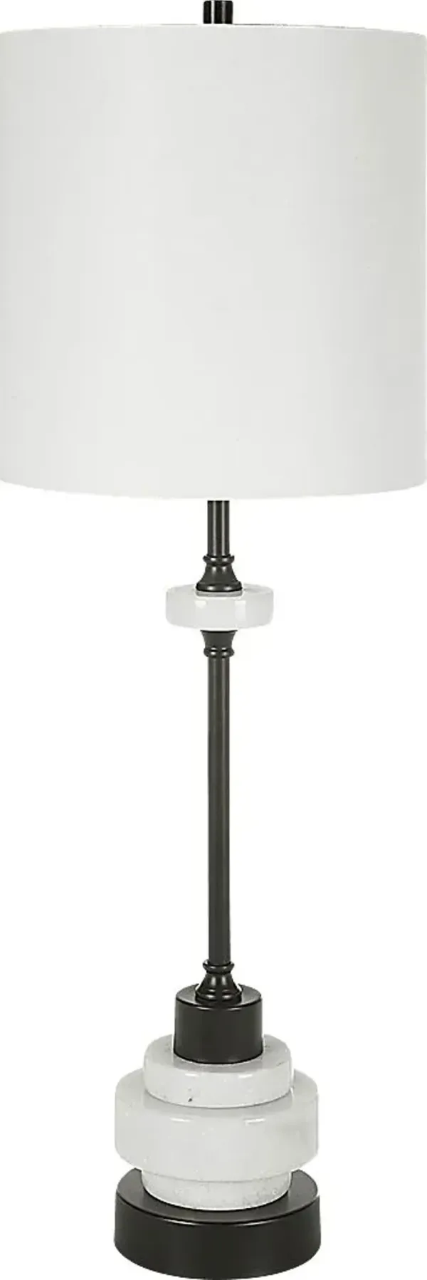 Wellwynd Bend Black Lamp