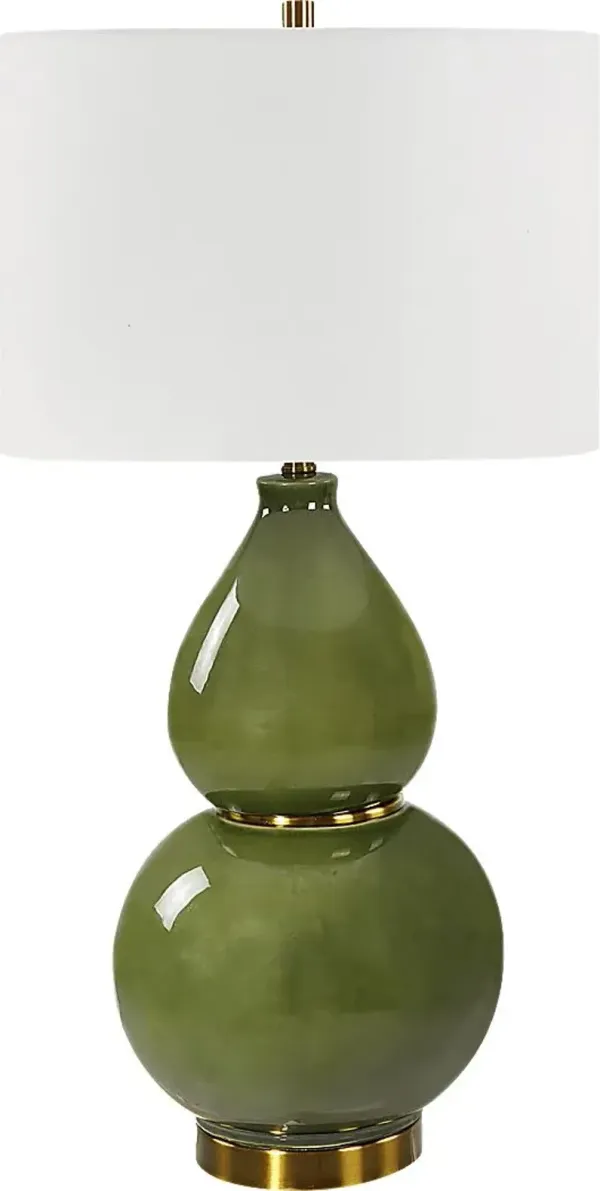 Michaux Trail Green Lamp