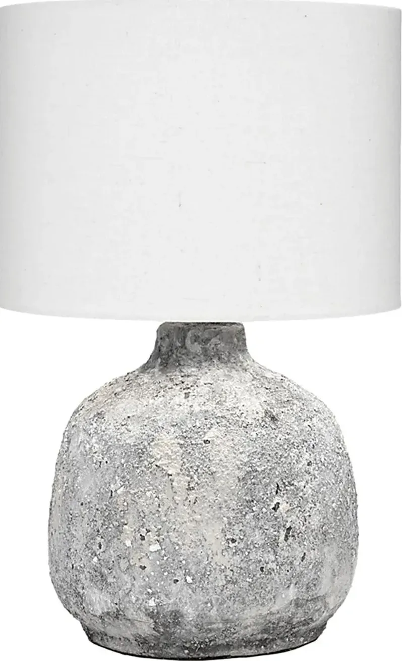 Umber Avenue Gray Lamp