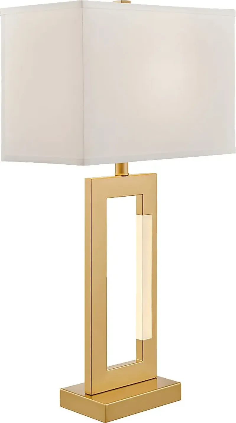 Gables Creek Gold Lamp