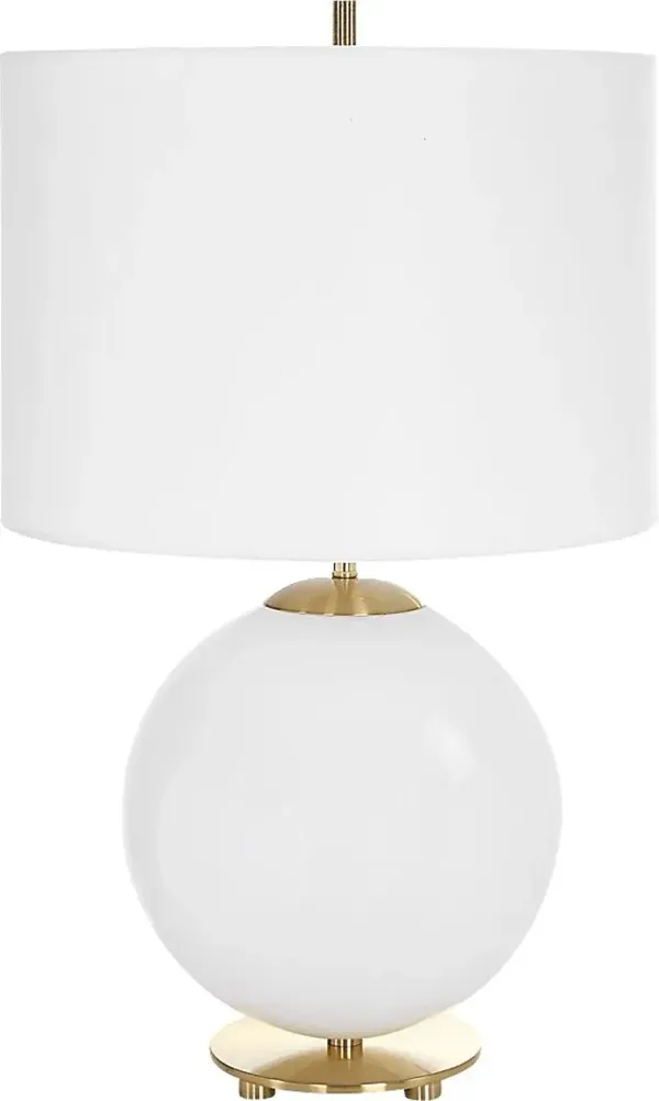 Markham Edge White Lamp