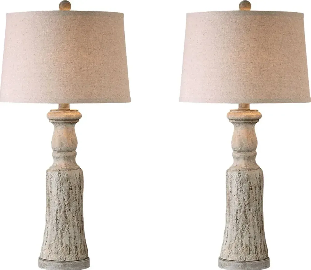 Annalise Nest Ivory Lamp, Set of 2