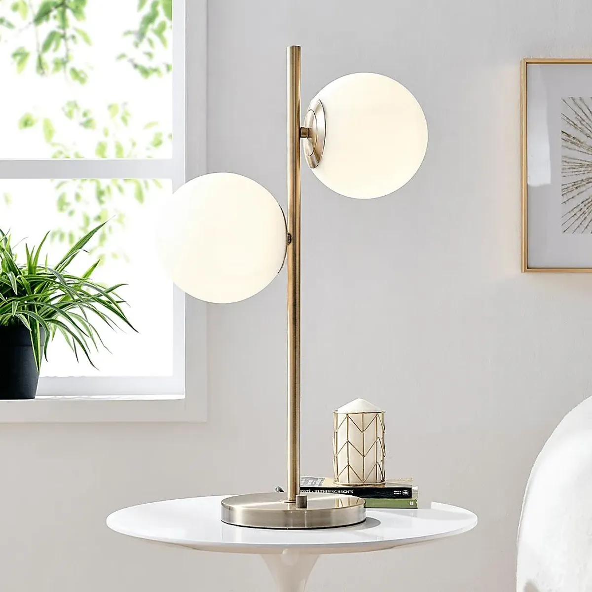 Interlake Place Gold Lamp