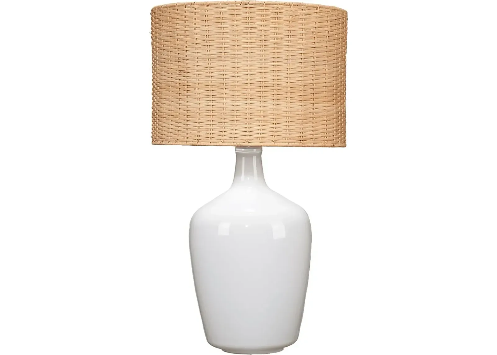 Quaga Cove White Lamp