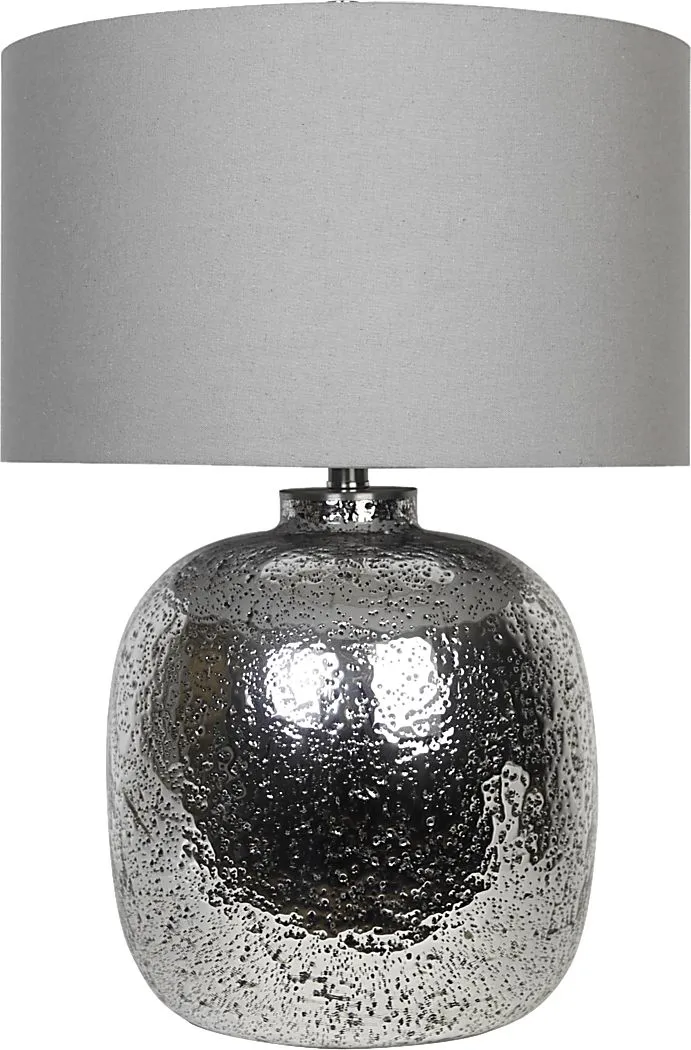 Dapple Court Dark Gray Lamp