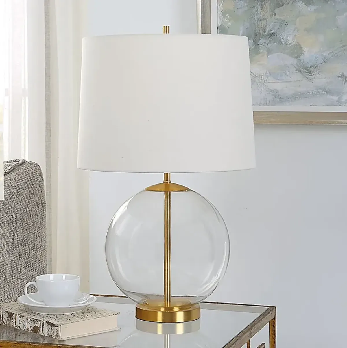 Banyan Place Gold Lamp