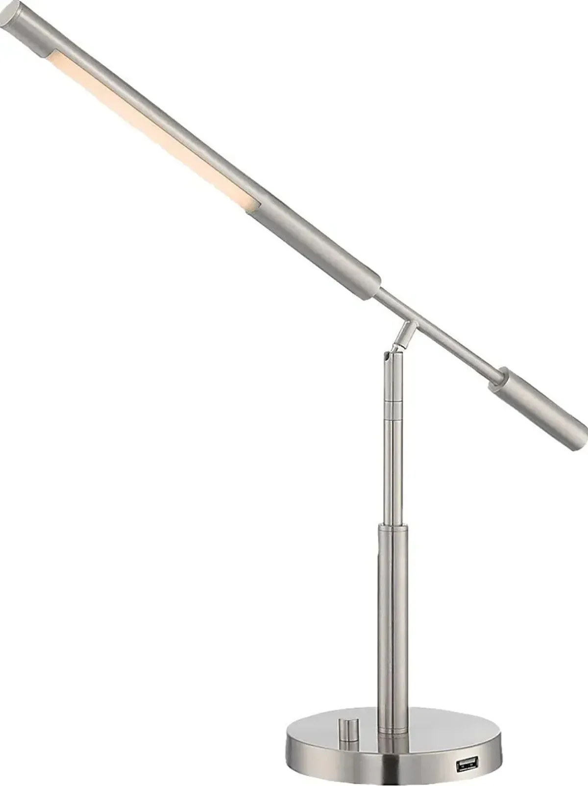 Lawnton Loop Silver Lamp