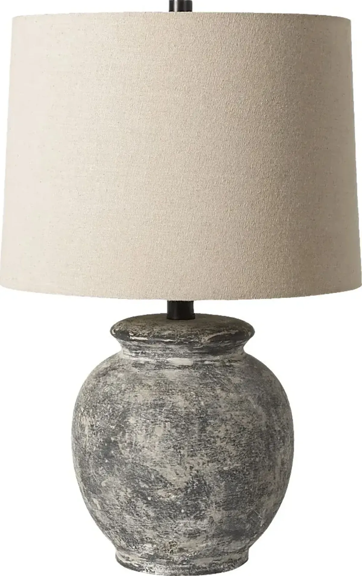 Zinna Cay Gray Lamp