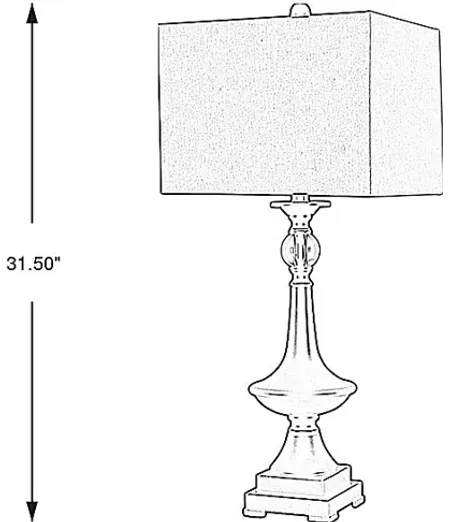 Frey Bronze Table Lamp