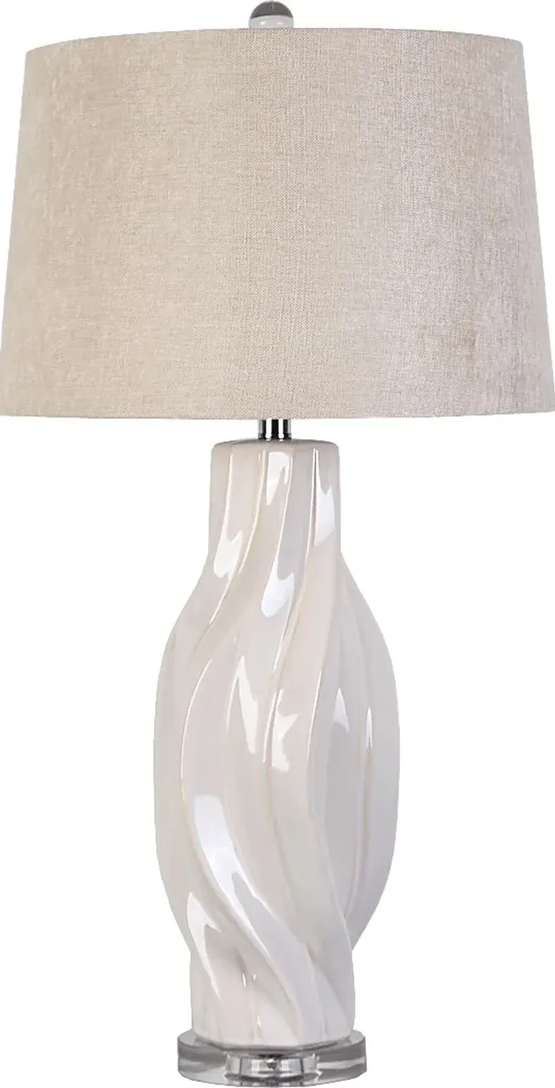 Mona Boulevard Cream Lamp