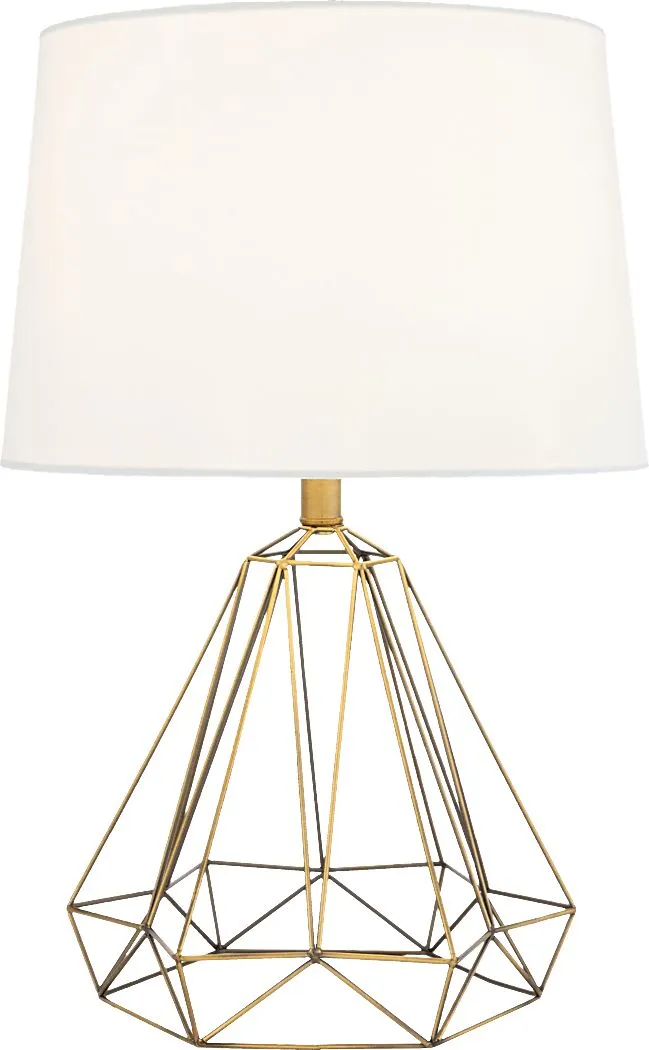 Fyfe Loop Gold Lamp