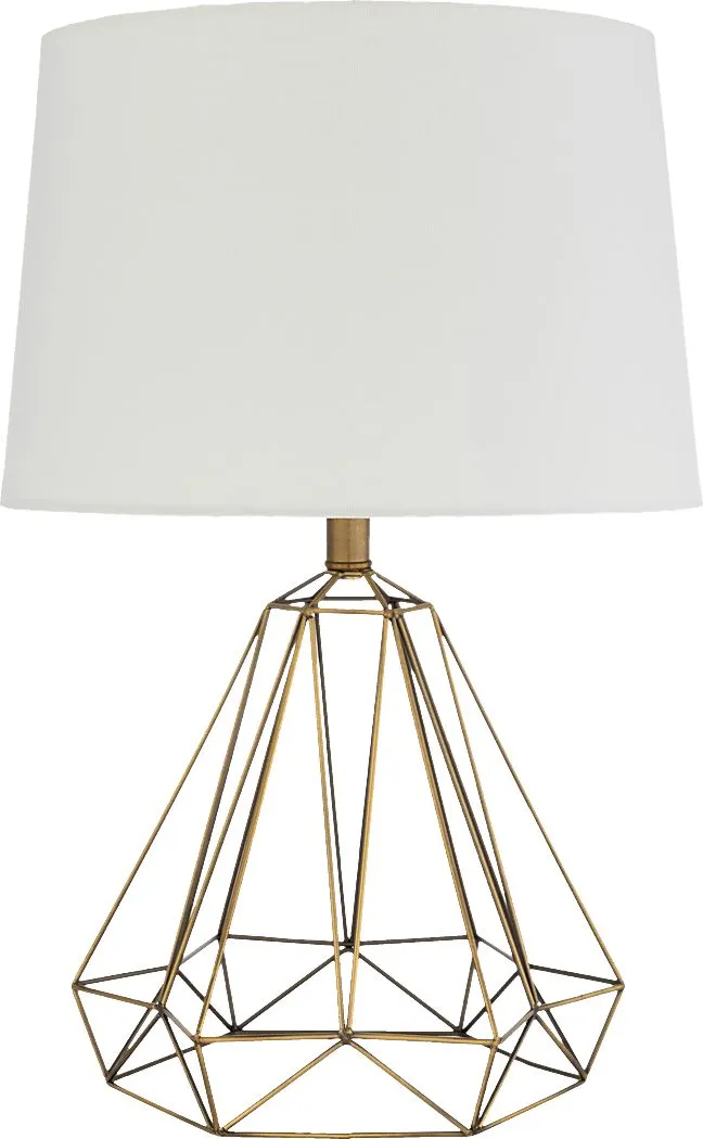 Fyfe Loop Gold Lamp