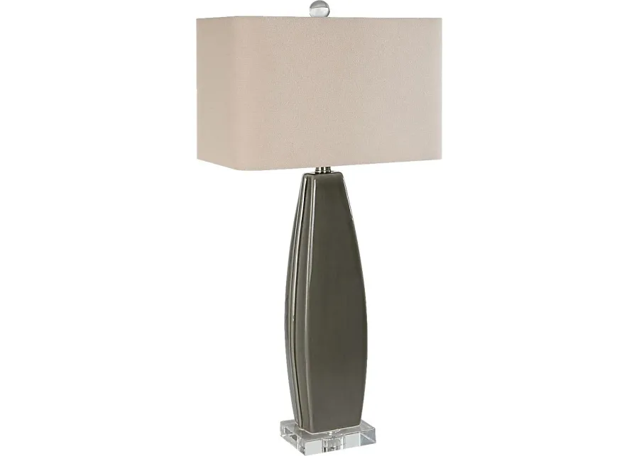 Castil Grove Gray Lamp