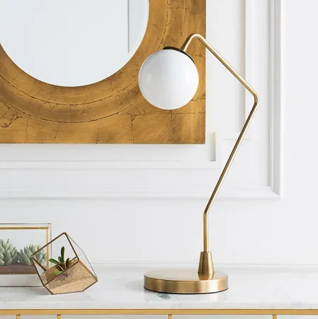 Pearsall Hollow Gold Lamp