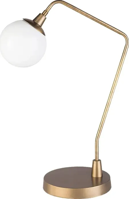 Pearsall Hollow Gold Lamp