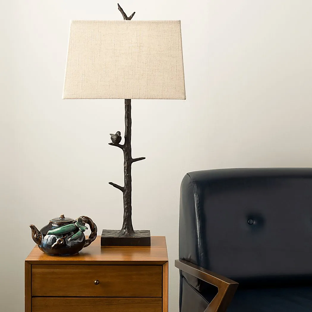 Viera Nest Black Lamp