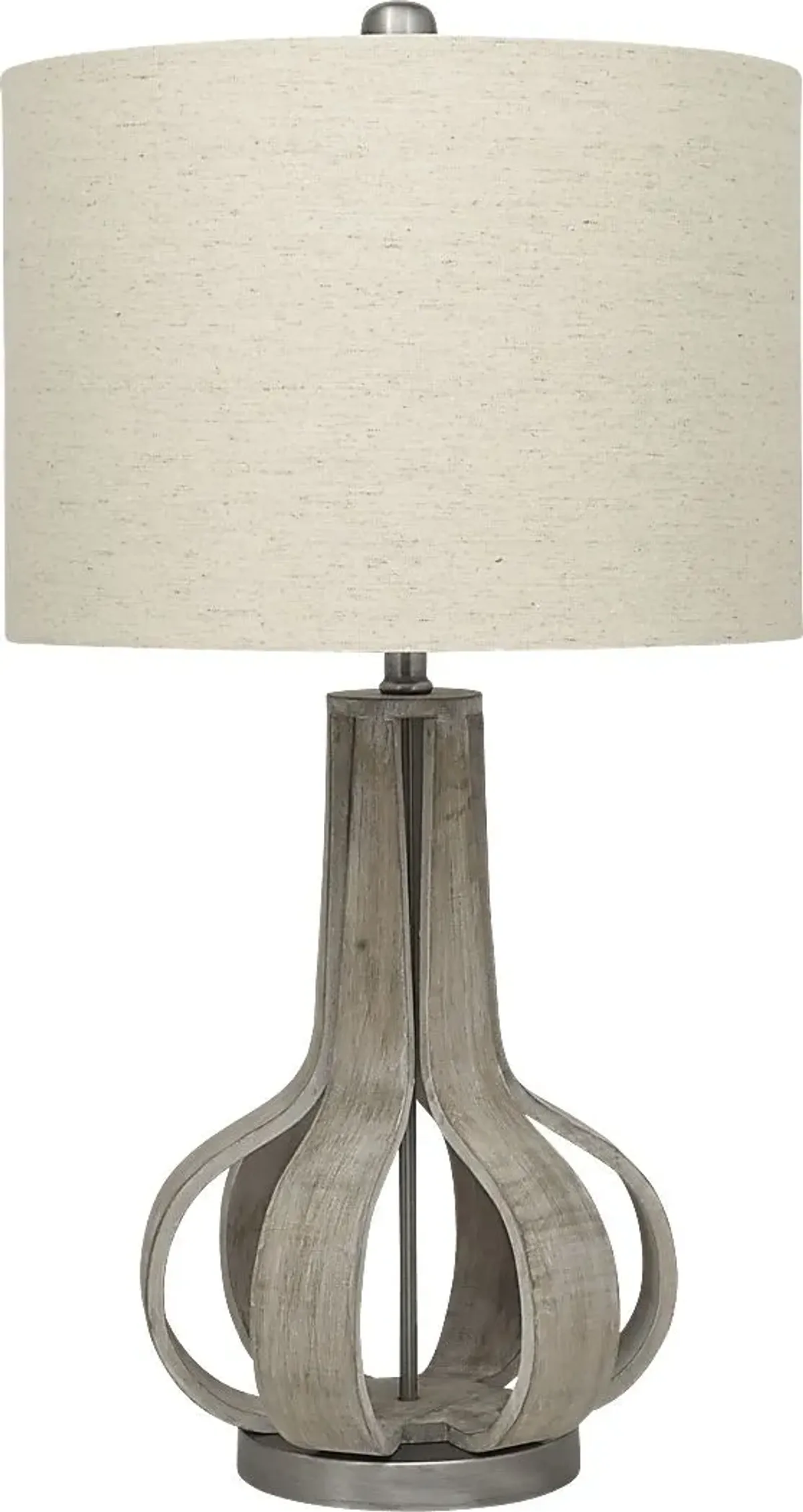 Beachwood Bay Gray Table Lamp