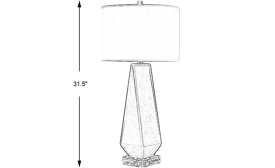 Obsydio Gray Lamp