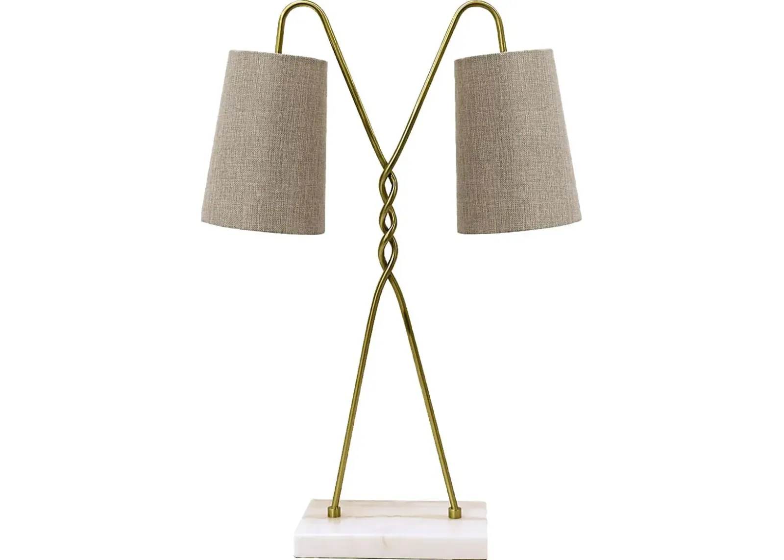 Amaretto Isle Brass Lamp