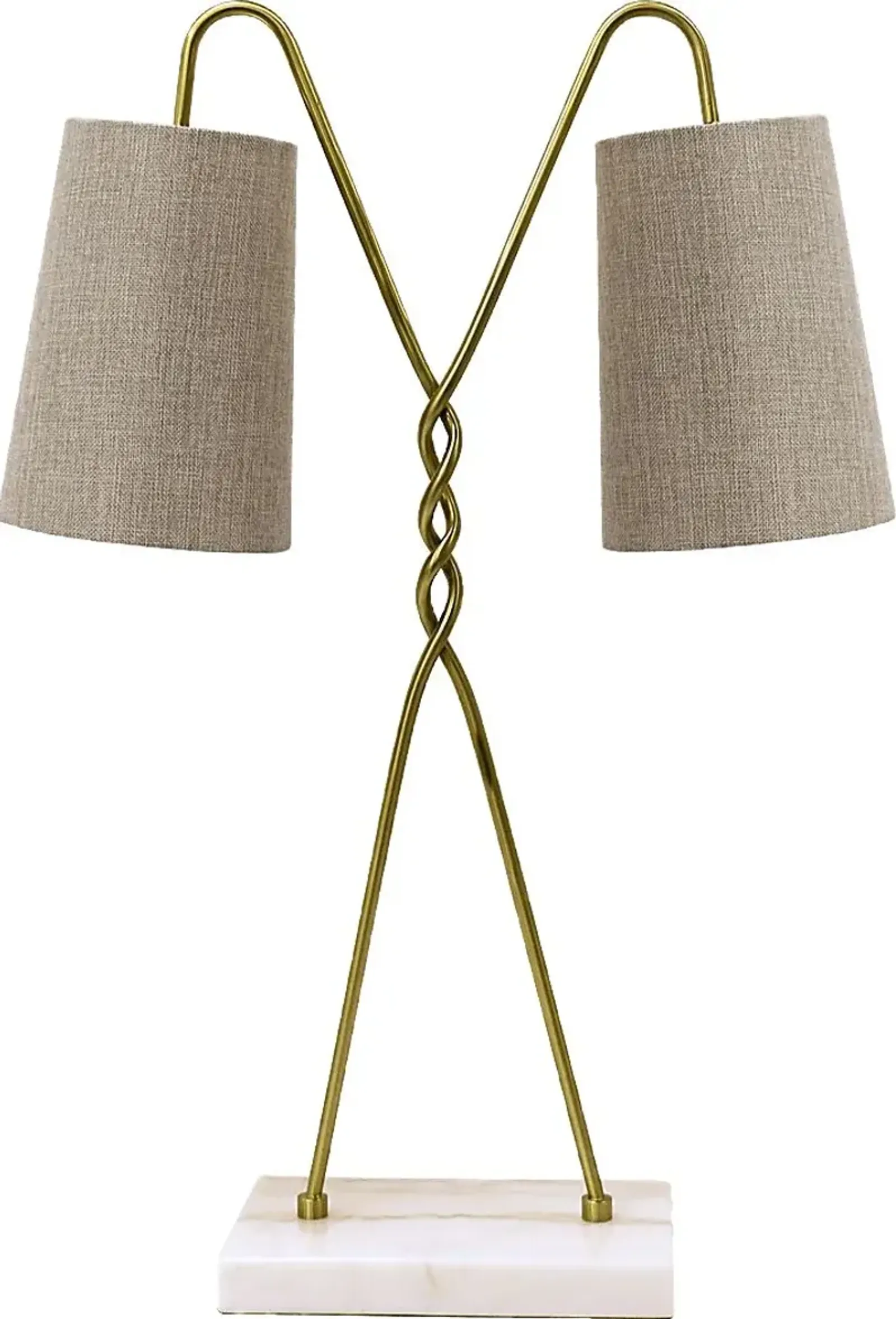 Amaretto Isle Brass Lamp