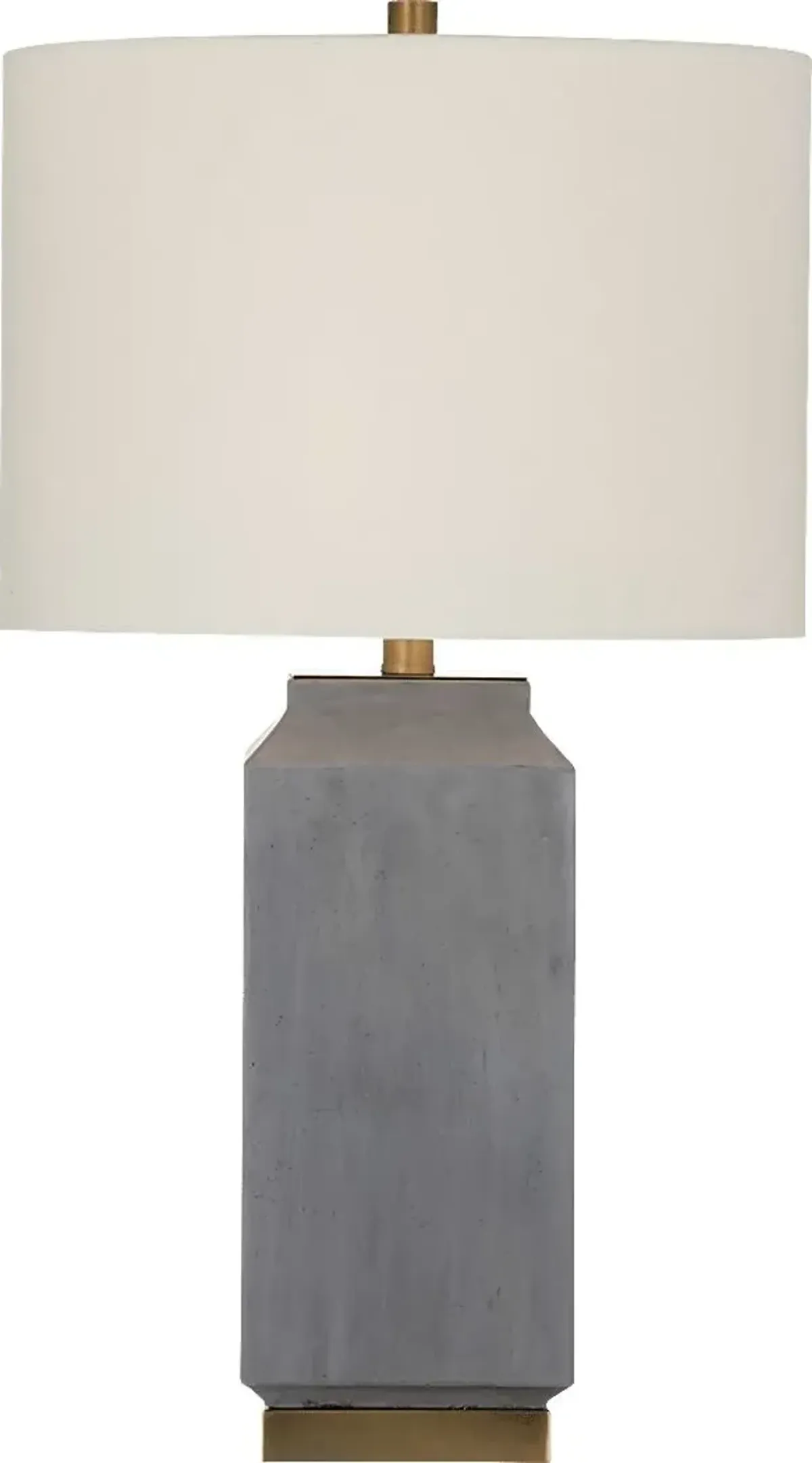 Raines View Gray Lamp